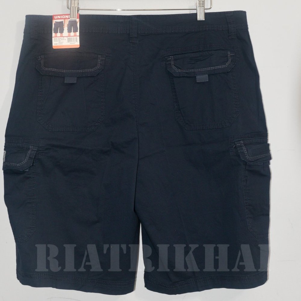Men cargo short Unionbay in blue - Picture 5 of 8
